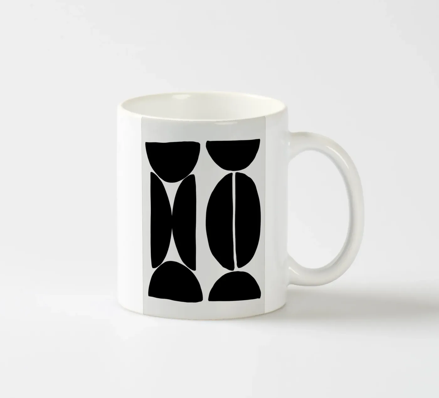 Coffee Bean ceramic mug by Graphite