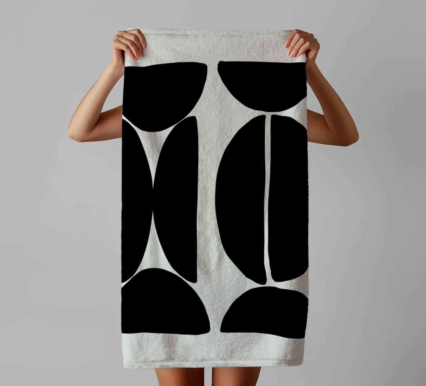 Coffee Bean badhanddoek van Graphite