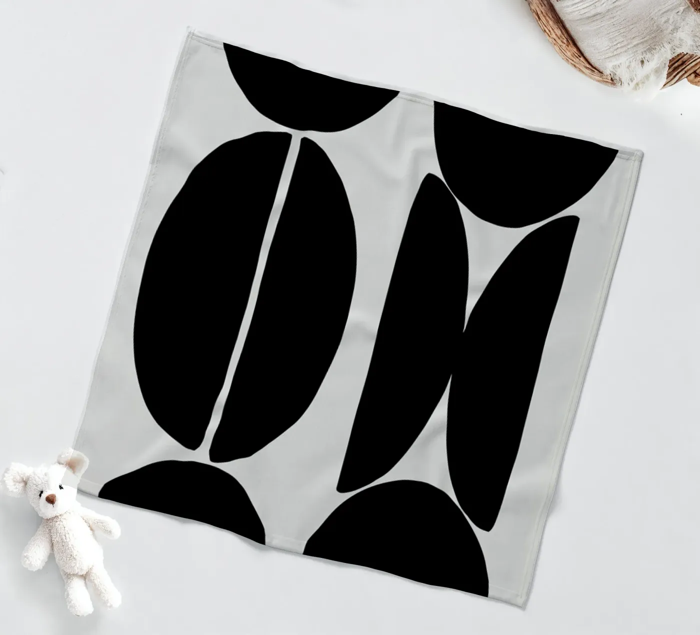 Coffee Bean Fleecedecke von Graphite