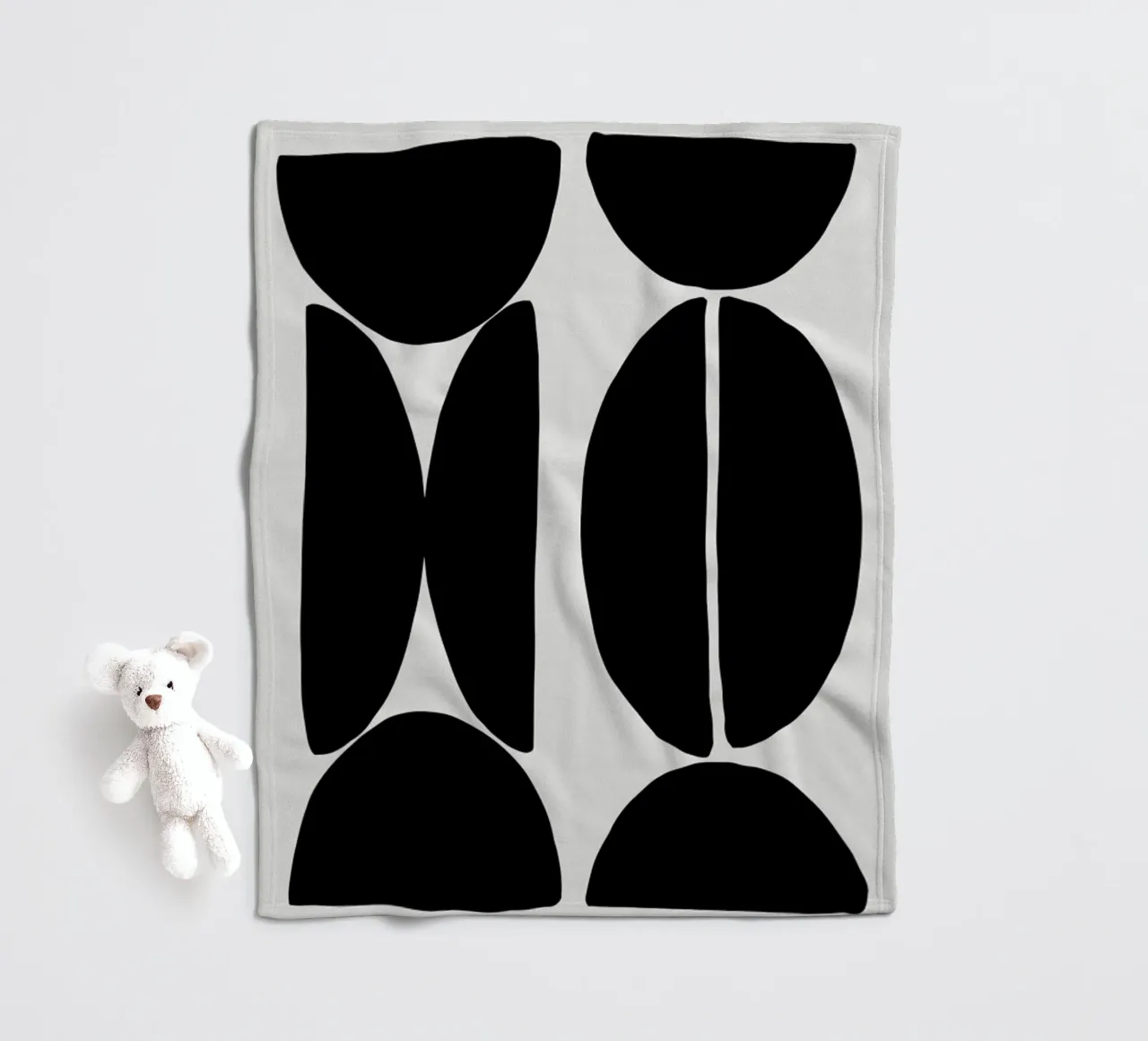 Coffee Bean fleecedeken van Graphite