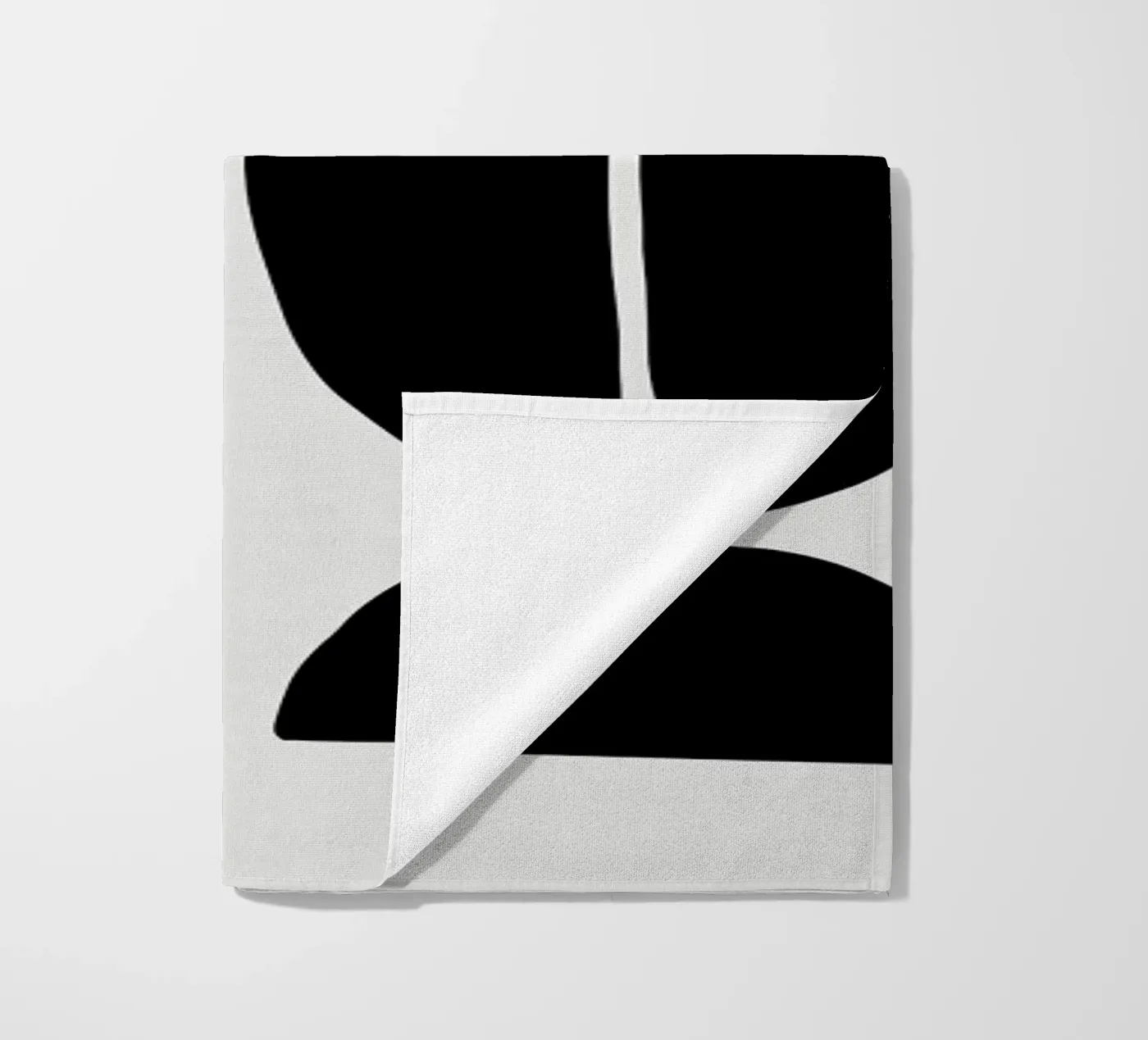 Coffee Bean serviette de plage de Graphite