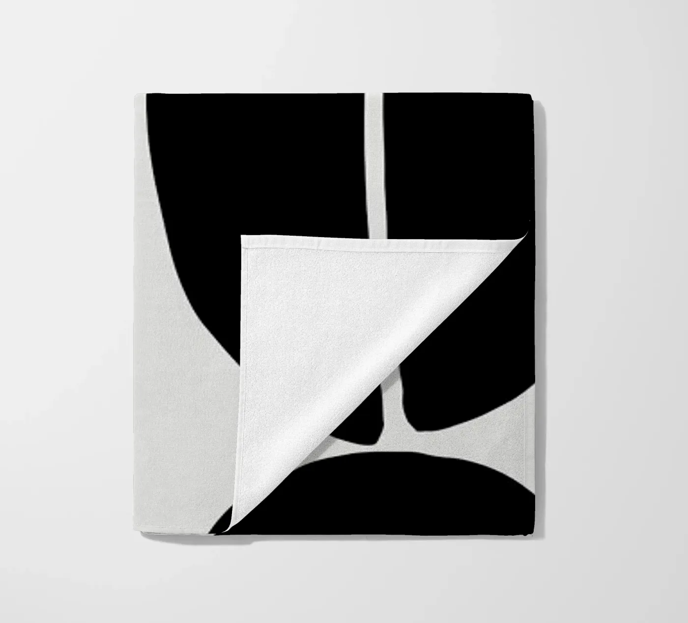 Coffee Bean serviette de plage de Graphite