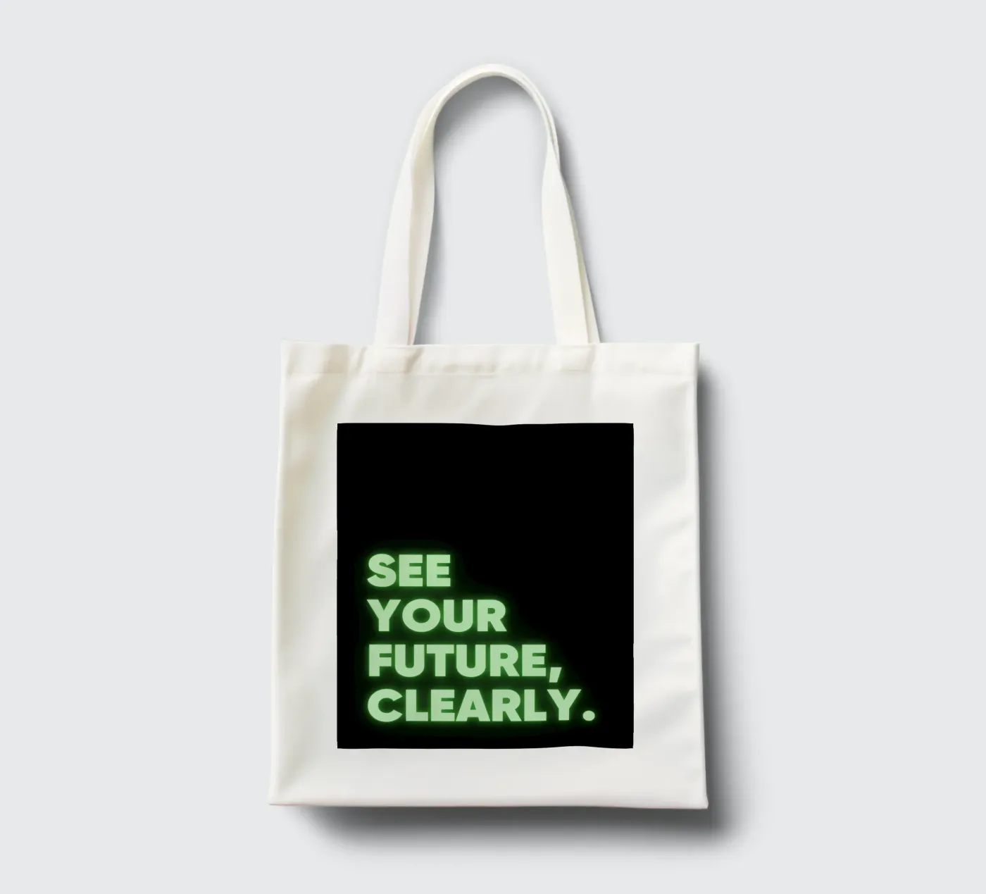 future tote bag by pixelflow