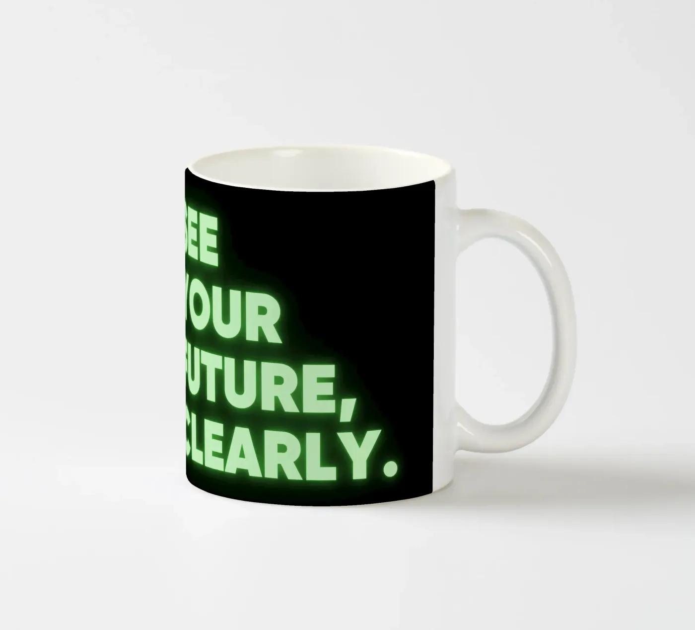 future ceramic mug by pixelflow