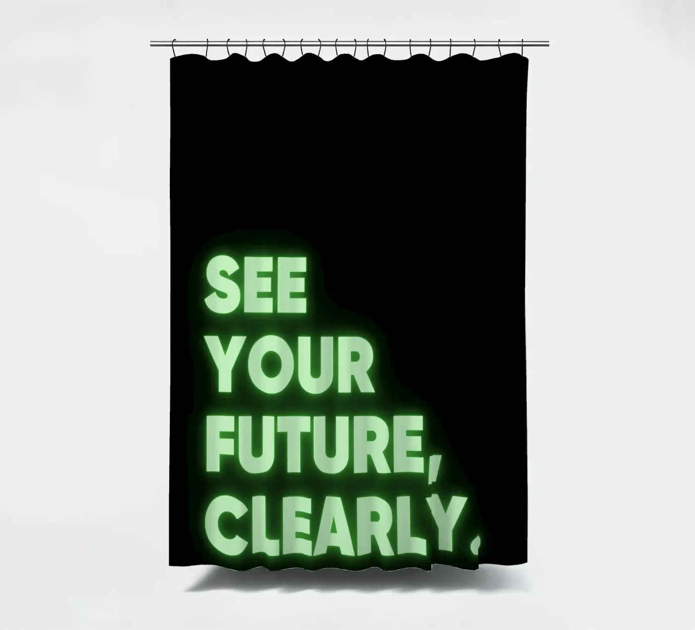 future douchegordijn van pixelflow