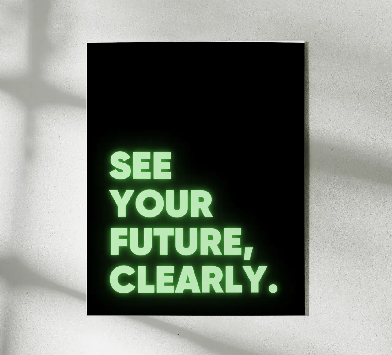 future plexiglass da Ambition Wall