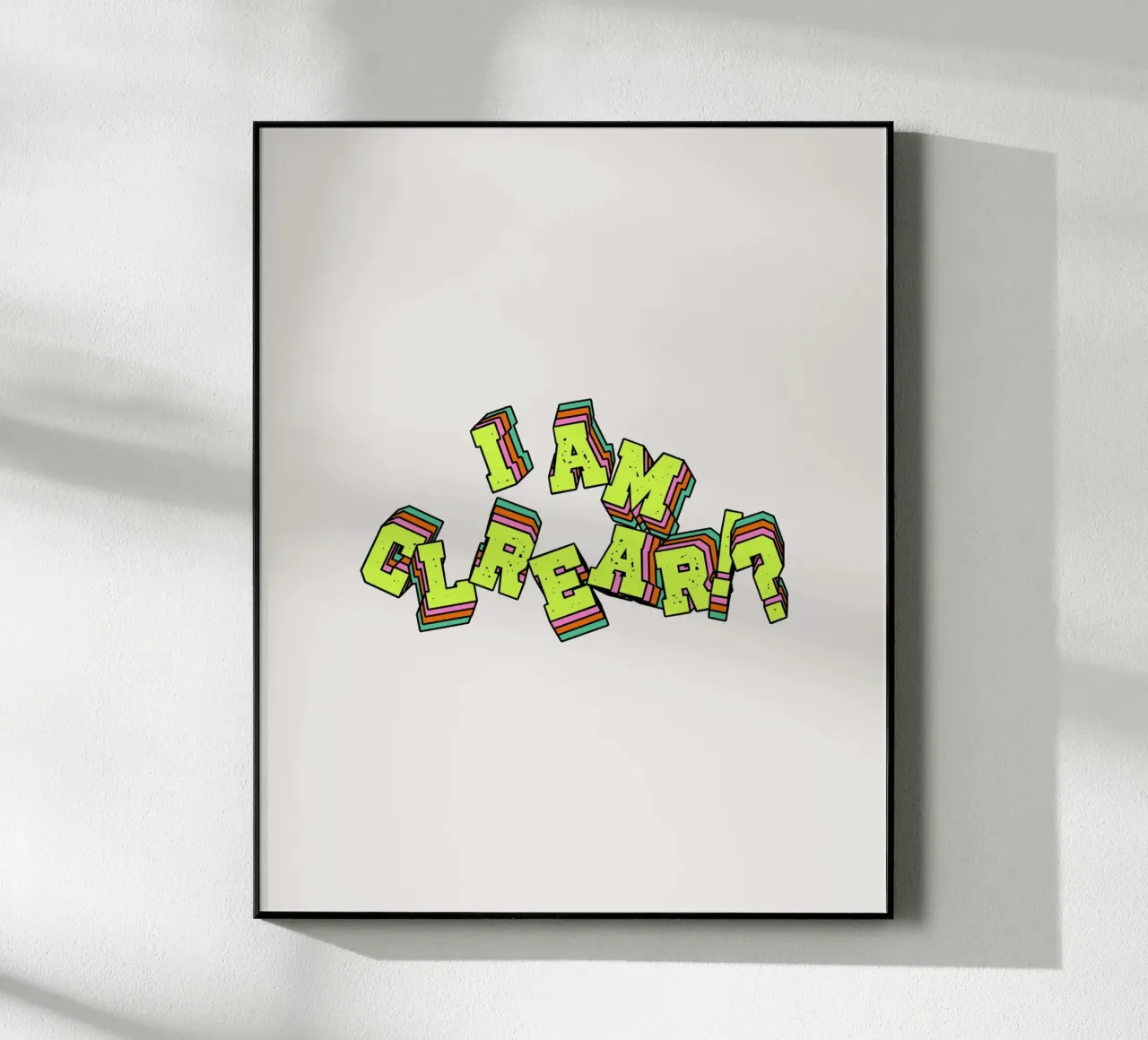 clearity plexiglass da Ambition Wall