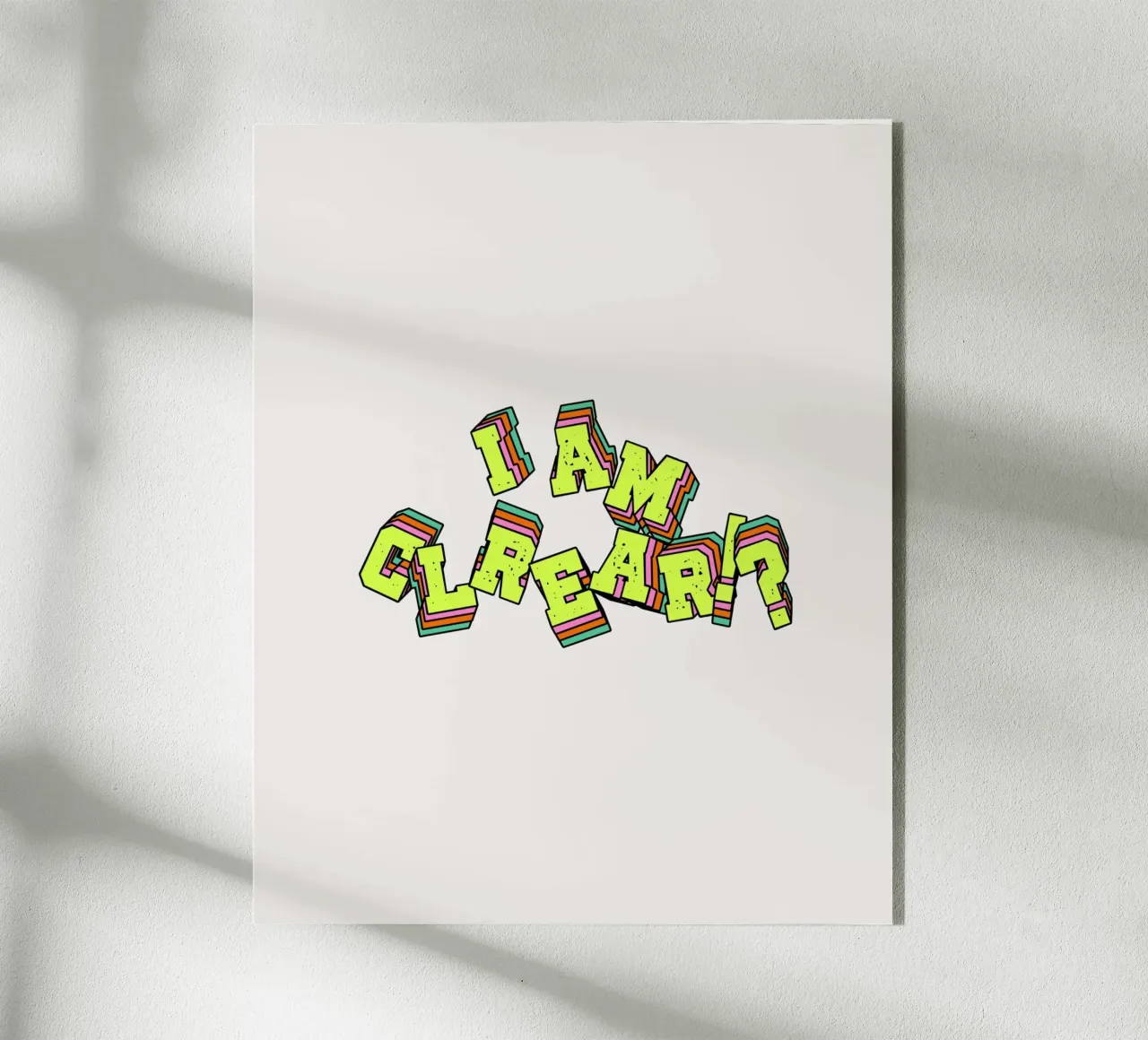 clearity plexiglass da Ambition Wall