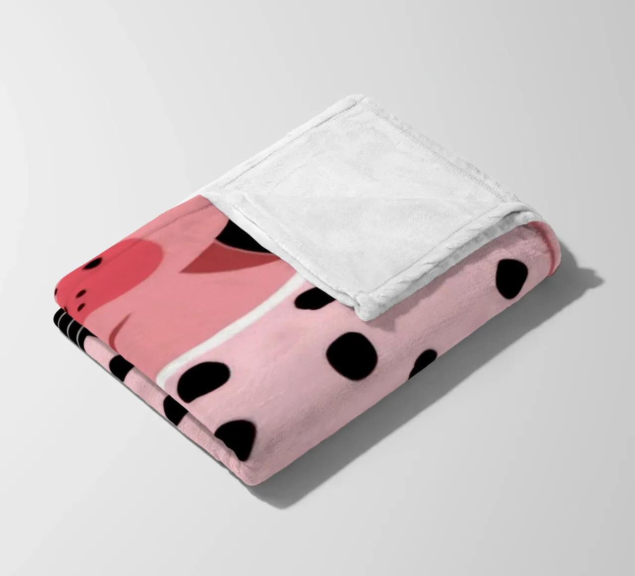 Fascino a pois in grassetto coperta in pile da Atelier Tiga