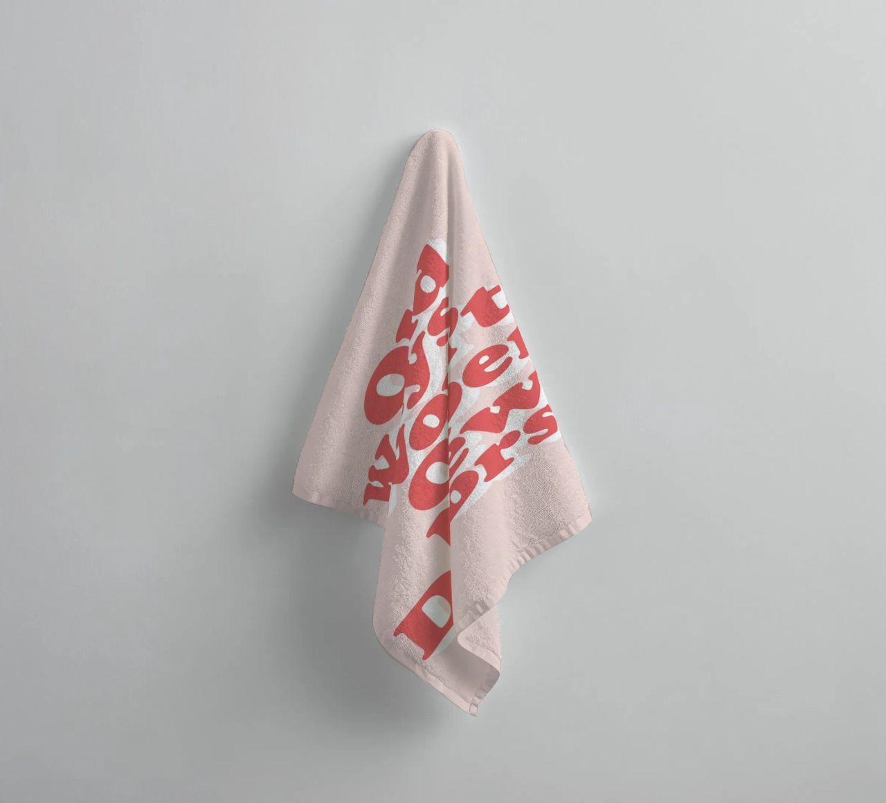 Old Ways Won't Open New Doors Typography Design towel by THE MOTIVATED TYPE