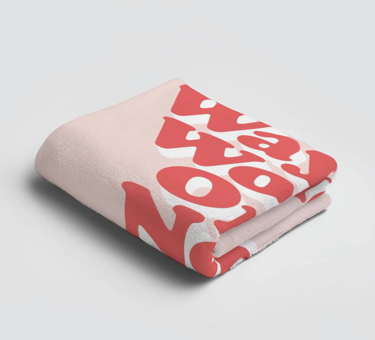 Old Ways Won't Open New Doors Typography Design towel by THE MOTIVATED TYPE
