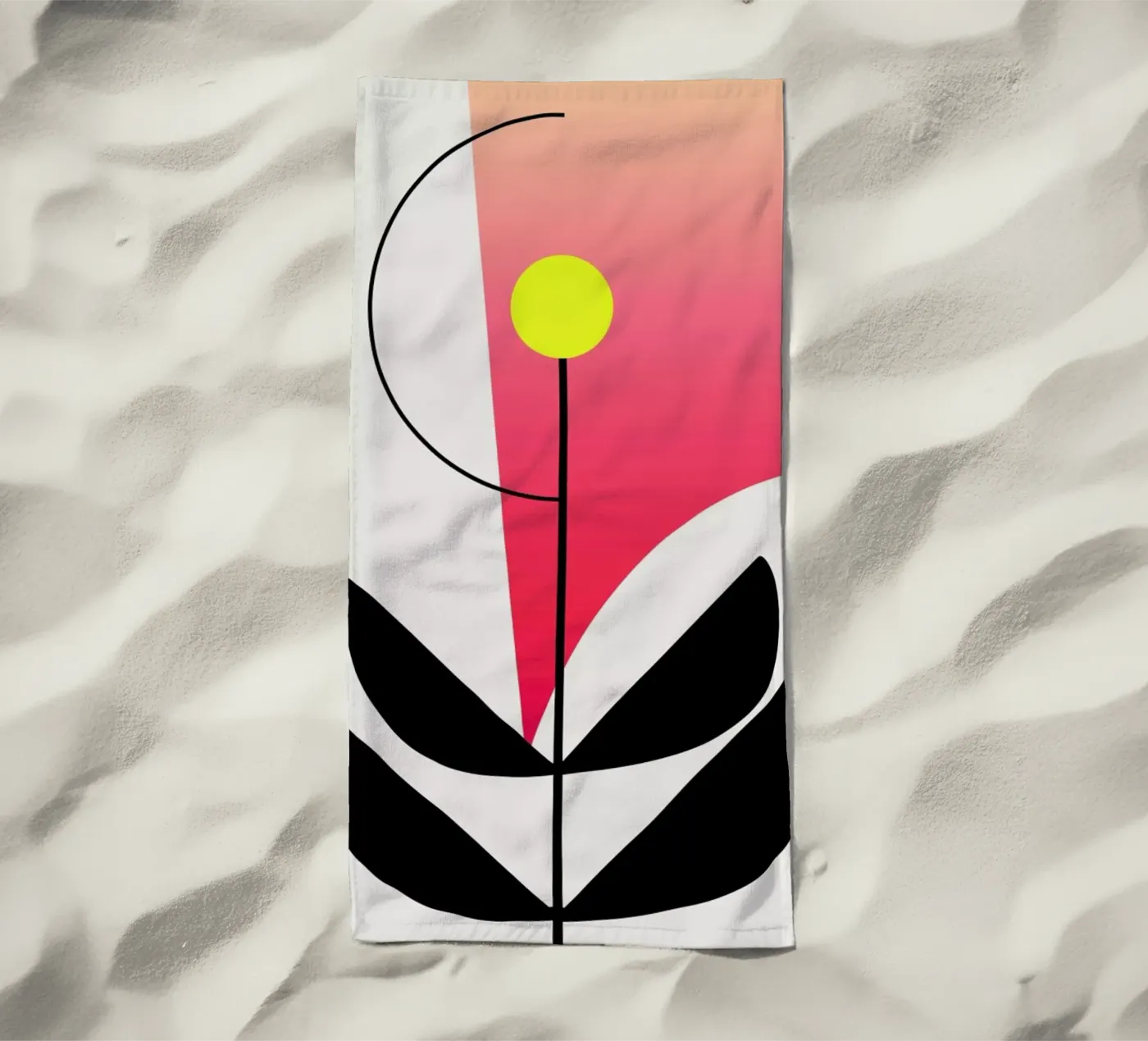 Rainbow Flower telo mare da Kubistika