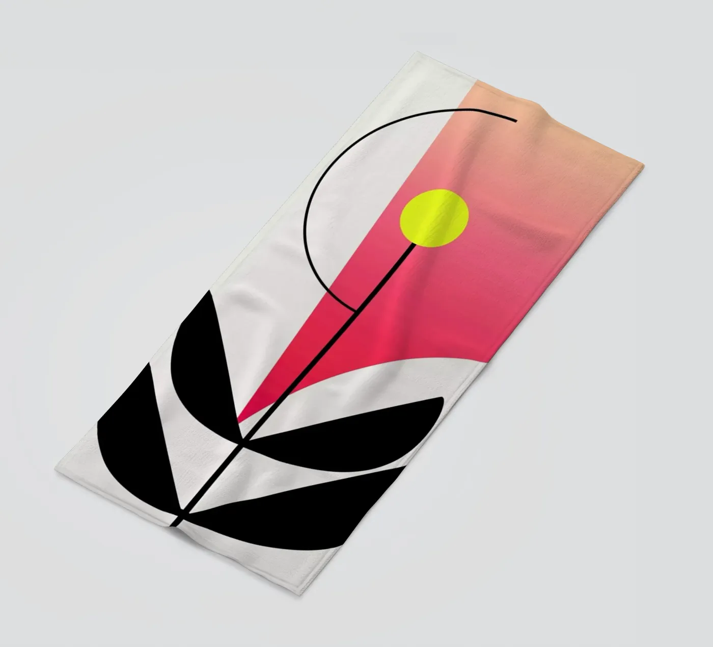 Rainbow Flower telo mare da Kubistika