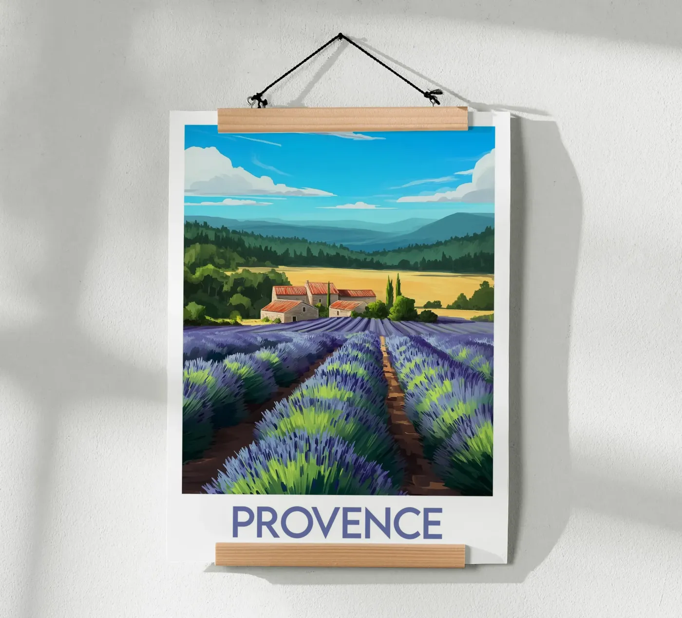 Poster Provenza Francia carta hahnemühle da Frame the World