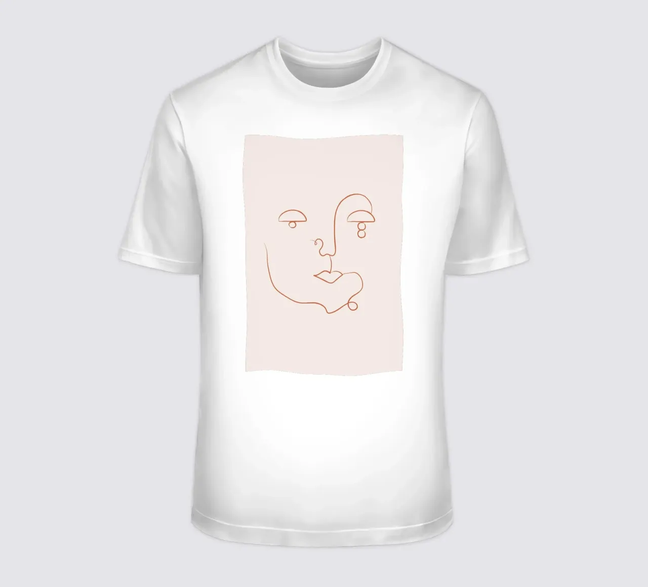 Visage t-shirt by Pure