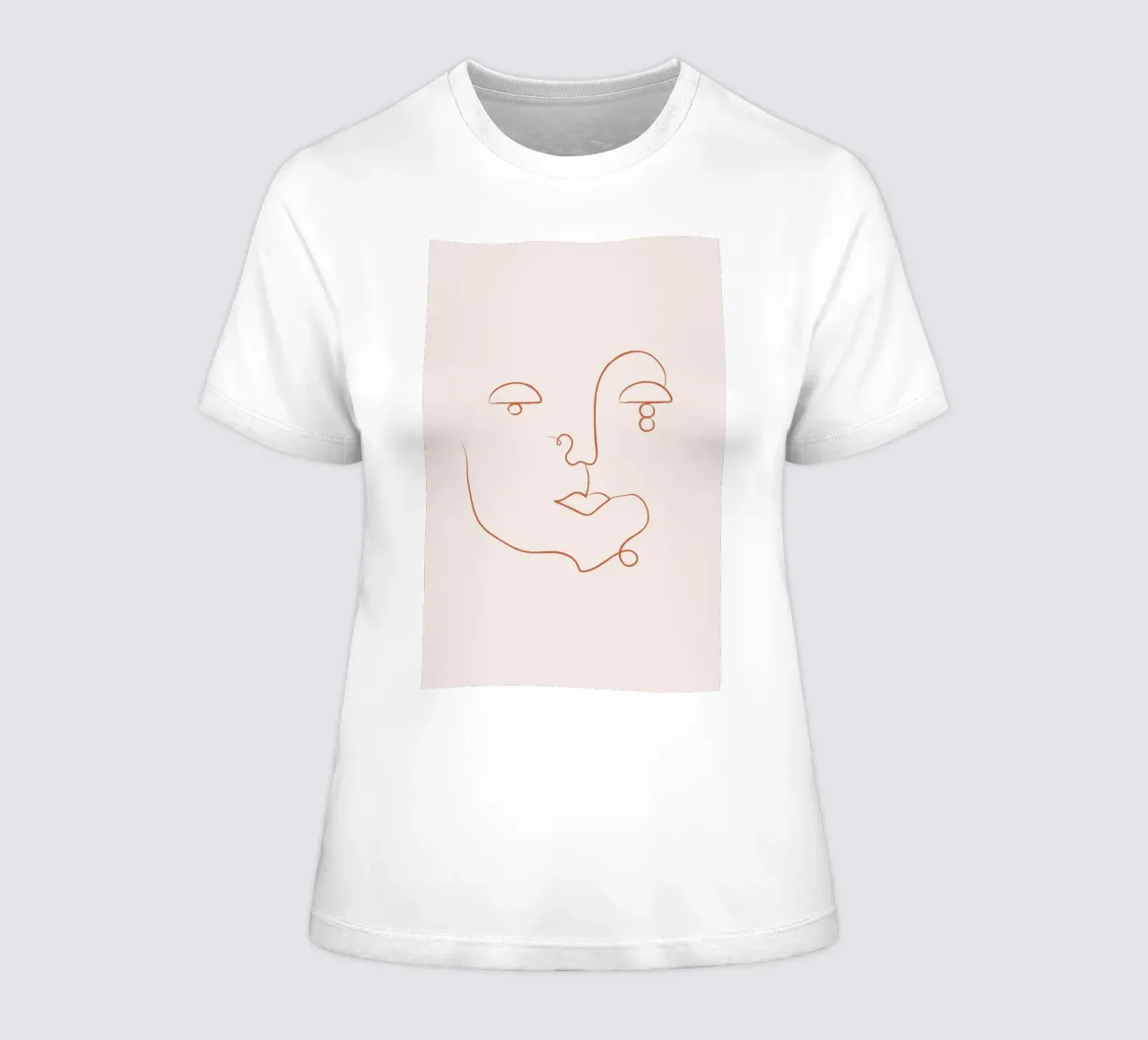 Visage women's fitted t-shirt by Pure