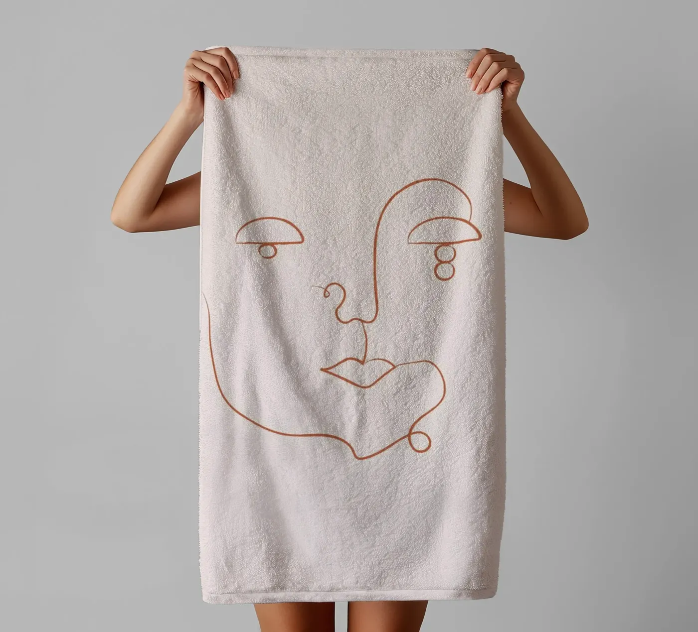Visage badhanddoek van Pure