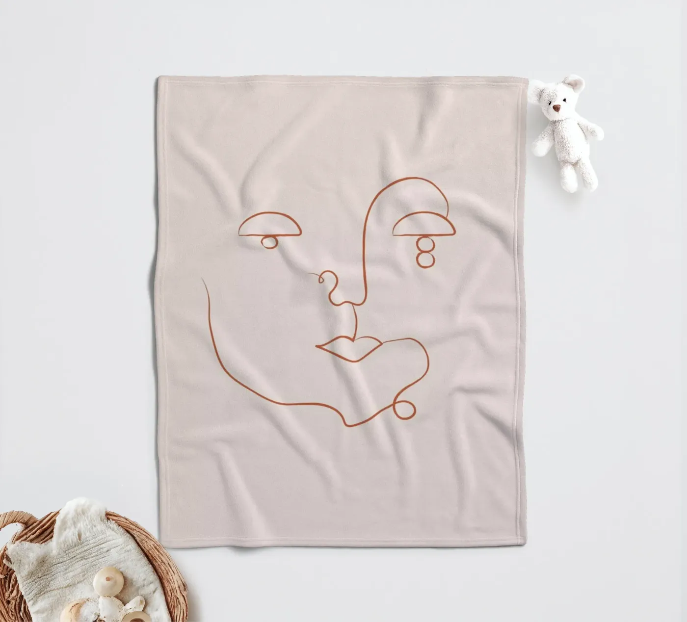 Visage Fleecedecke von Pure