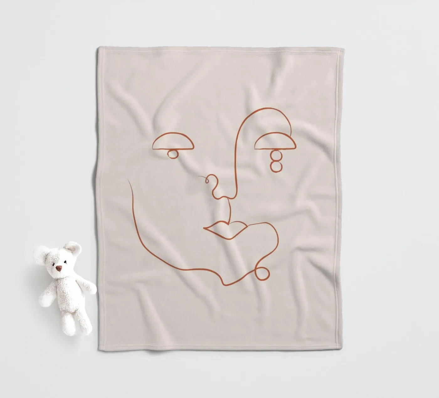 Visage fleecedeken van Pure