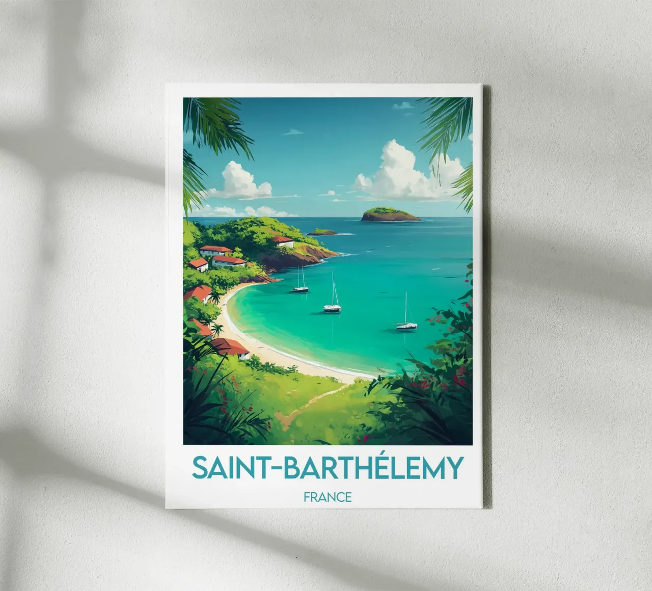 Manifesto di Saint-Barthélemy tela da Frame the World