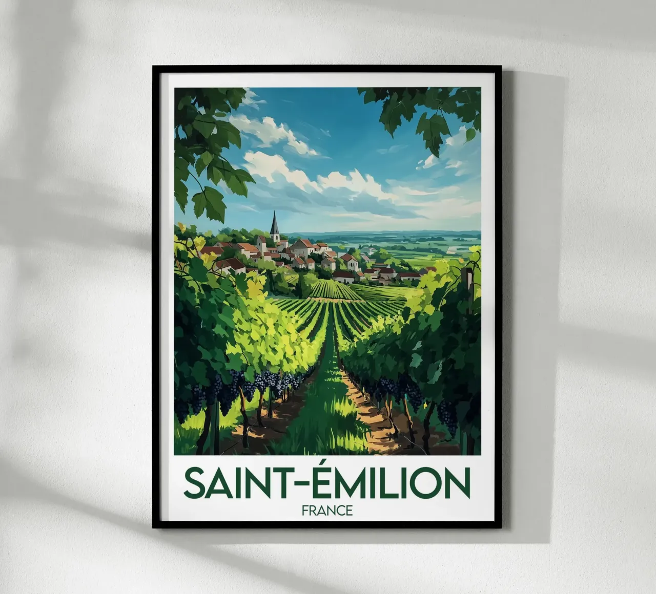 Manifesto di Saint-Émilion carta hahnemühle da Frame the World
