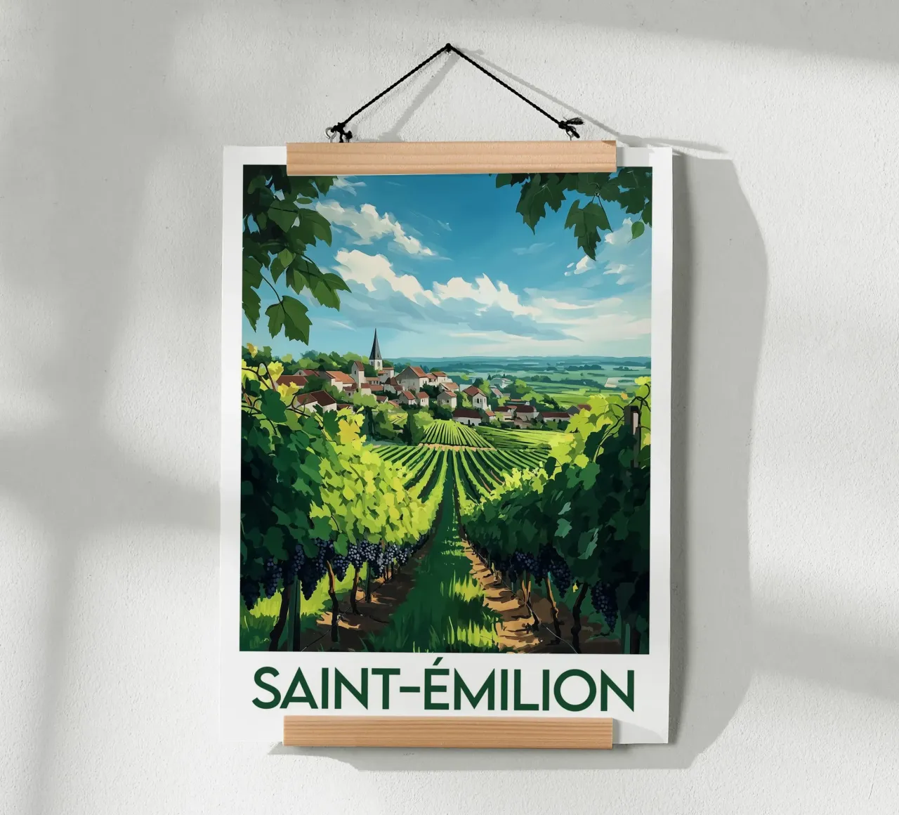 Manifesto di Saint-Émilion carta hahnemühle da Frame the World