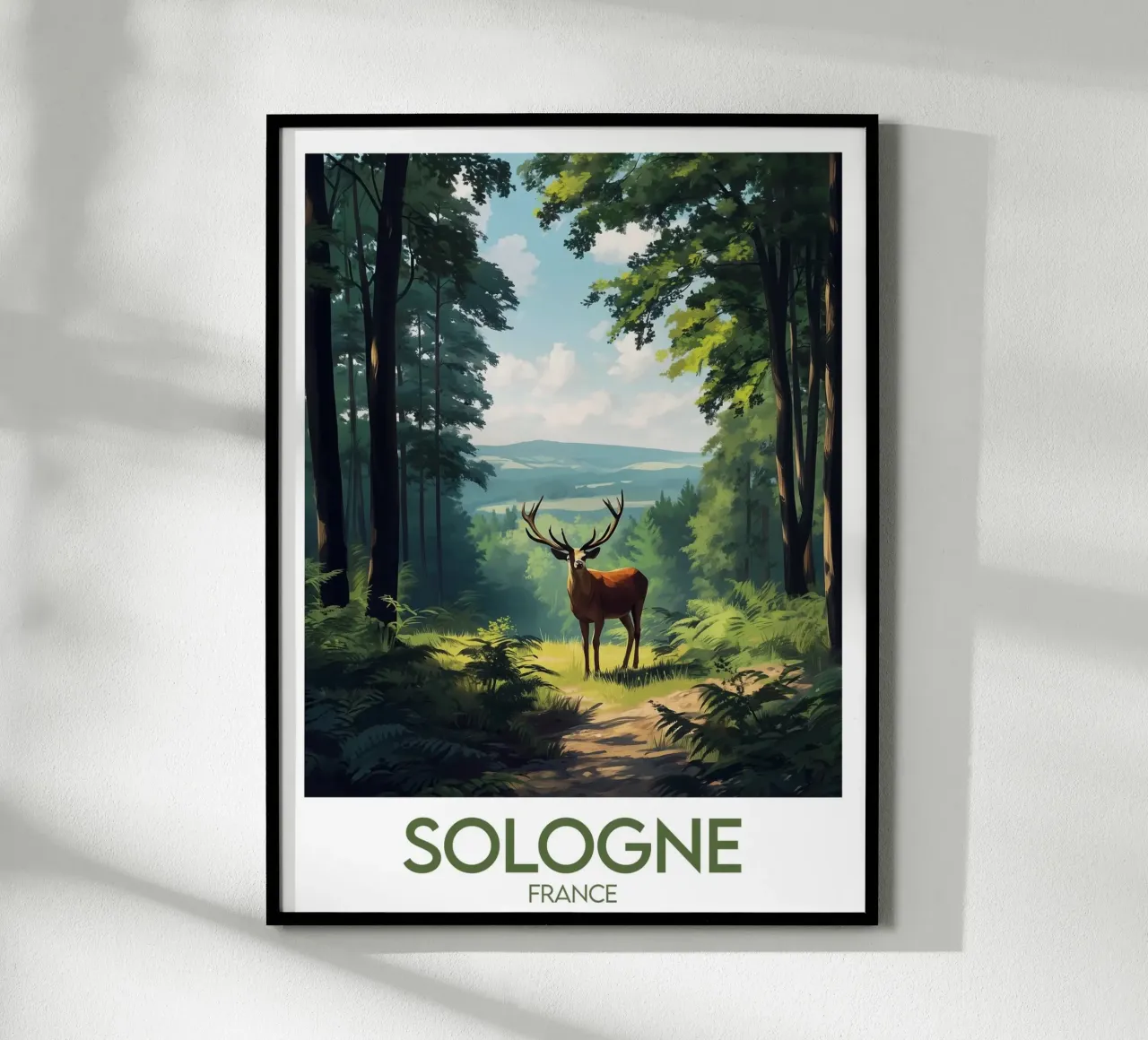 Affiche Sologne poster da Frame the World