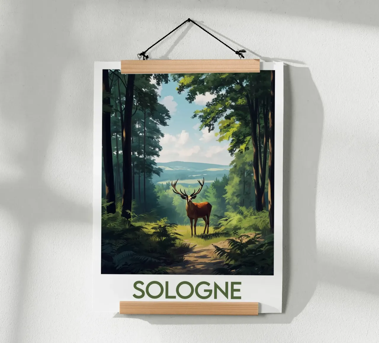 Affiche Sologne poster da Frame the World
