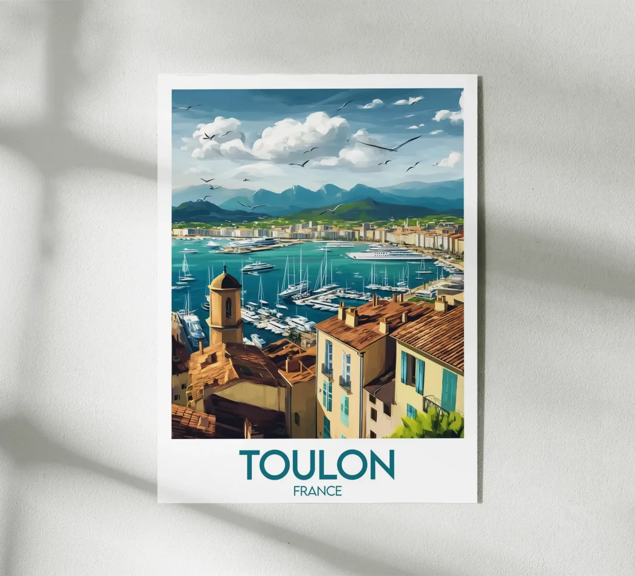 Manifesto di Tolone plexiglass da Frame the World