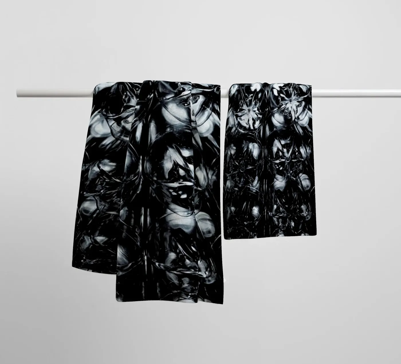 Plastic Textures towel by Sebastian Hilgetag