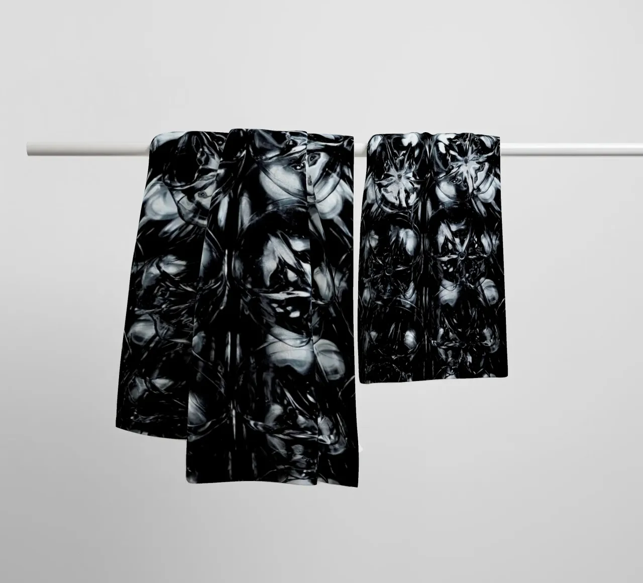 Plastic Textures asciugamano da bagno da Sebastian Hilgetag