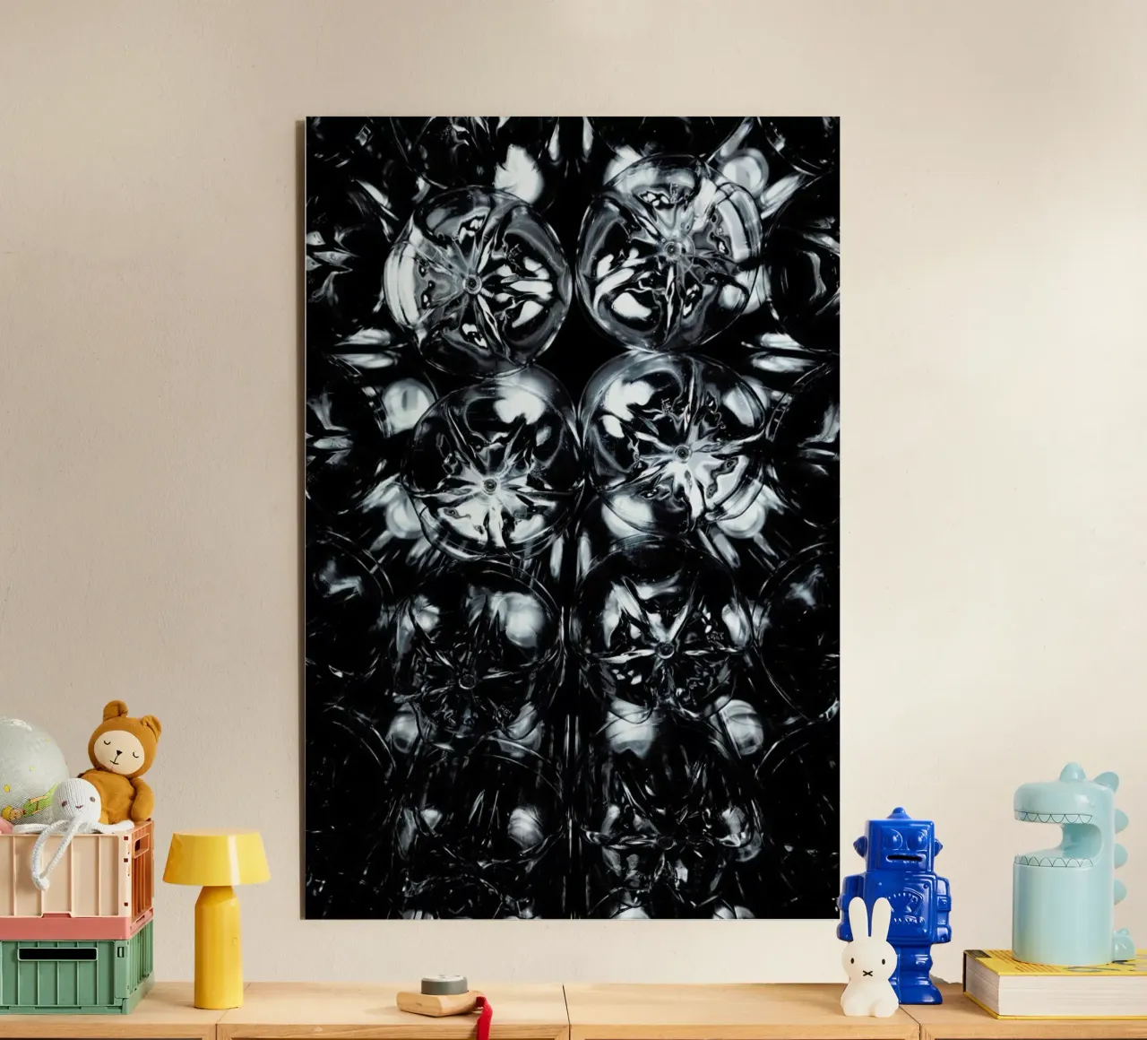 Plastic Textures pannello forex da Sebastian Hilgetag