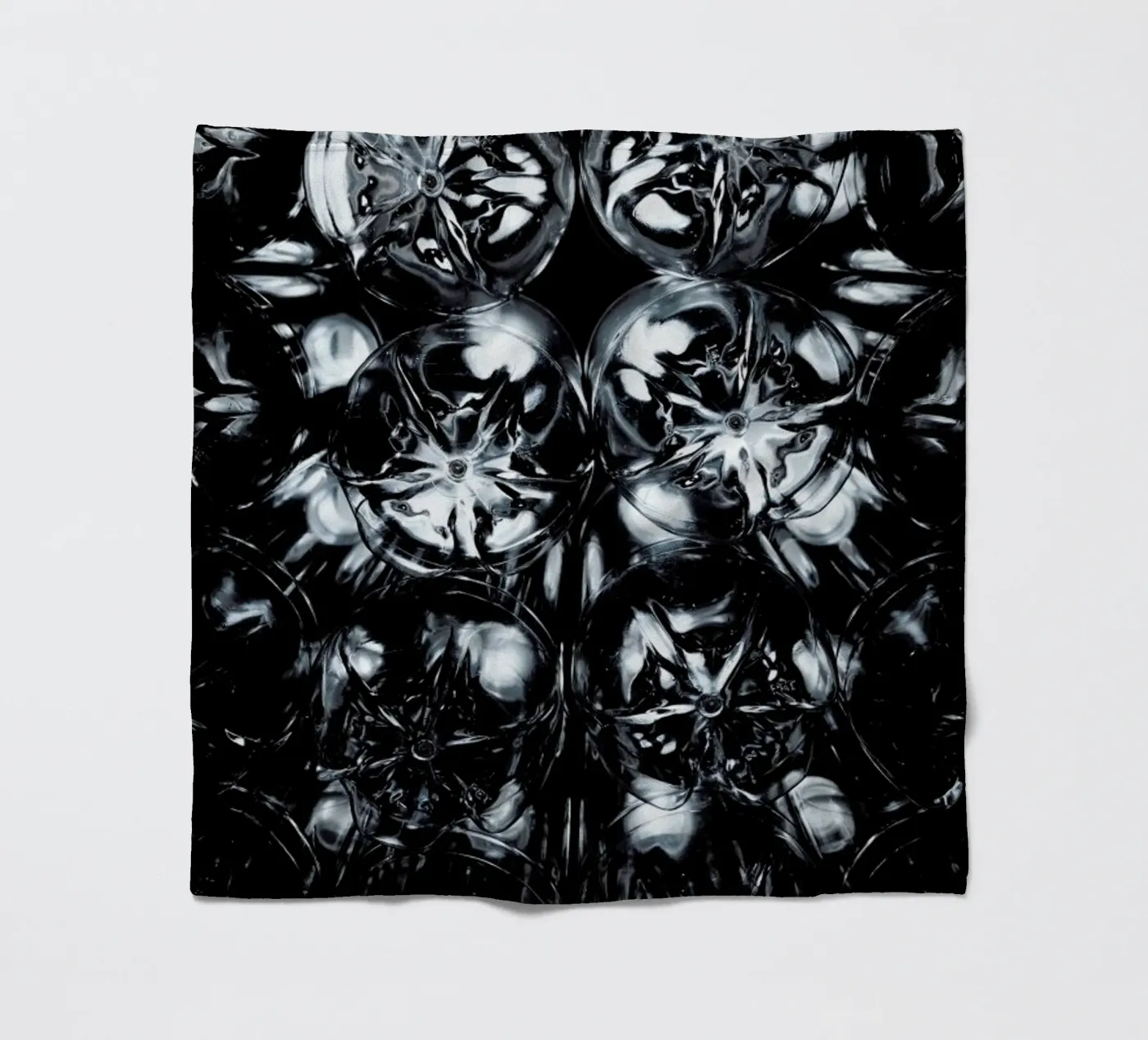 Plastic Textures fleecedeken van Sebastian Hilgetag