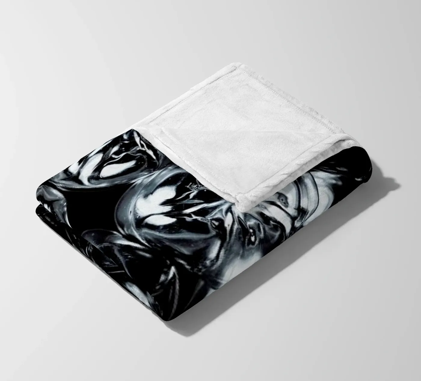 Plastic Textures fleecedeken van Sebastian Hilgetag