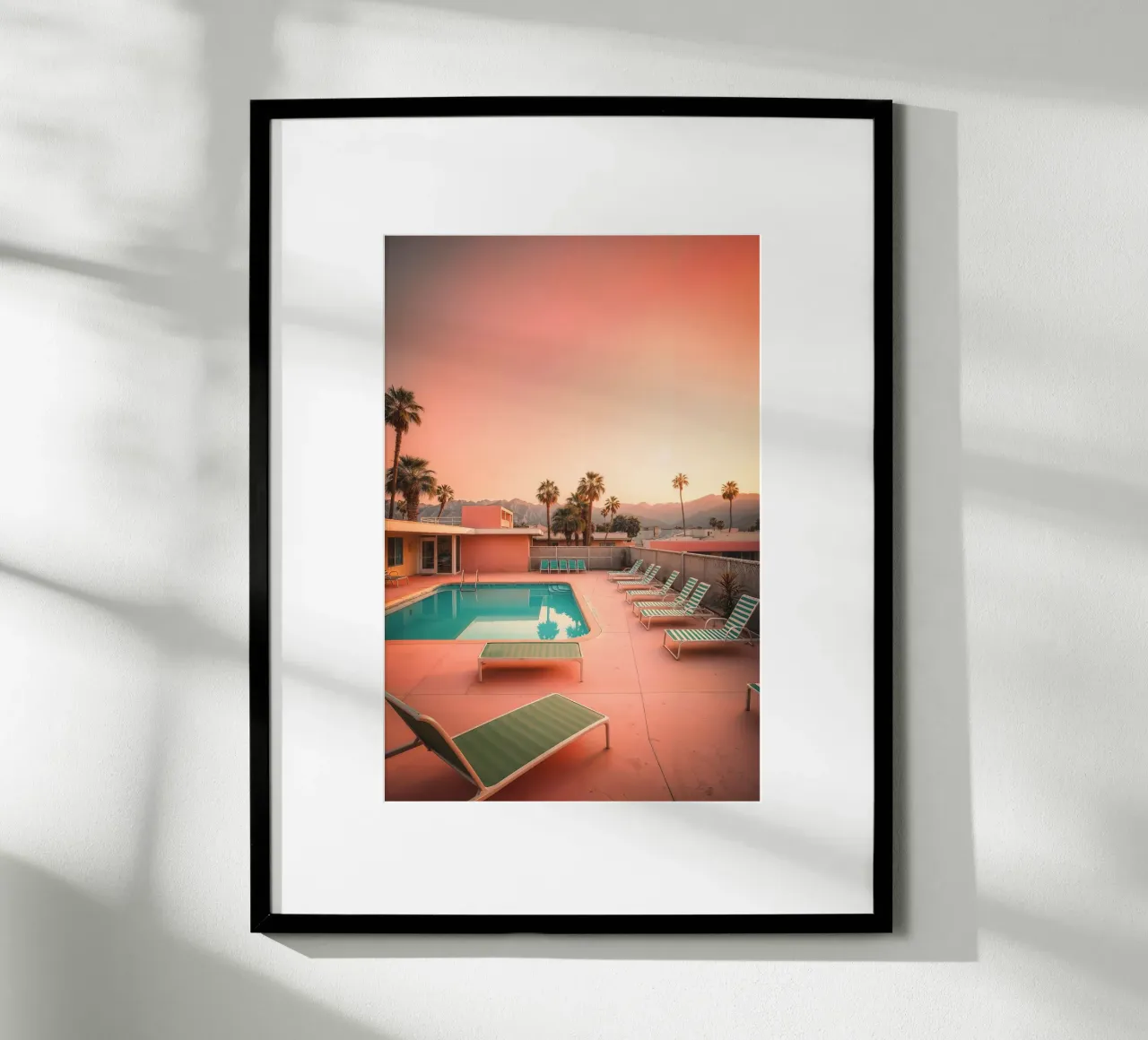 Poolside Dreams – Palm Springs Vibes carta hahnemühle da BLICKPUNKT