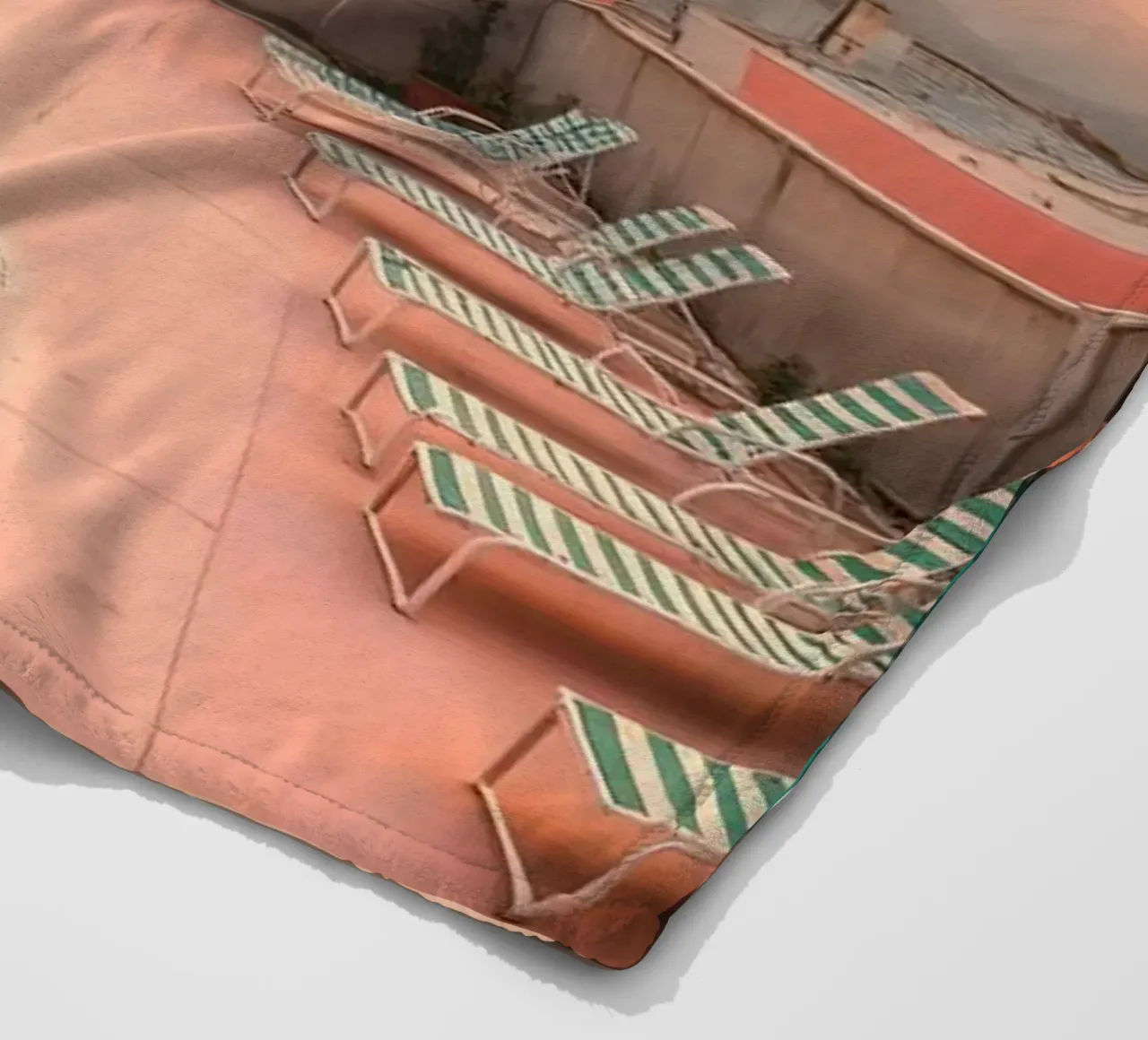 Poolside Dreams – Palm Springs Vibes coperta in pile da BLICKPUNKT