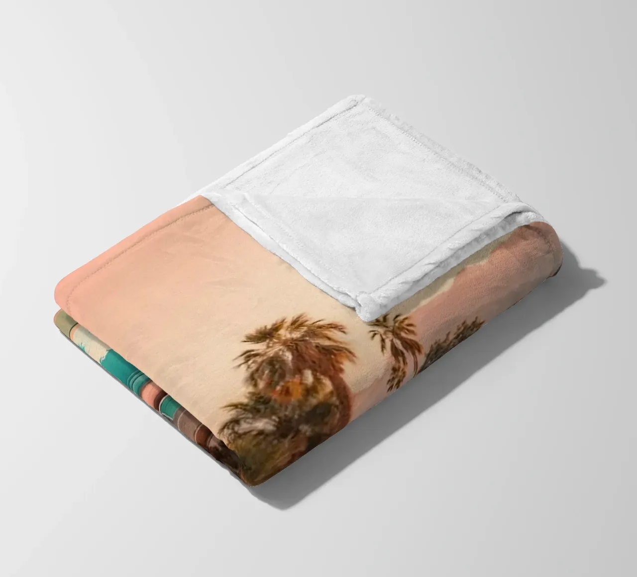 Poolside Dreams – Palm Springs Vibes coperta in pile da BLICKPUNKT
