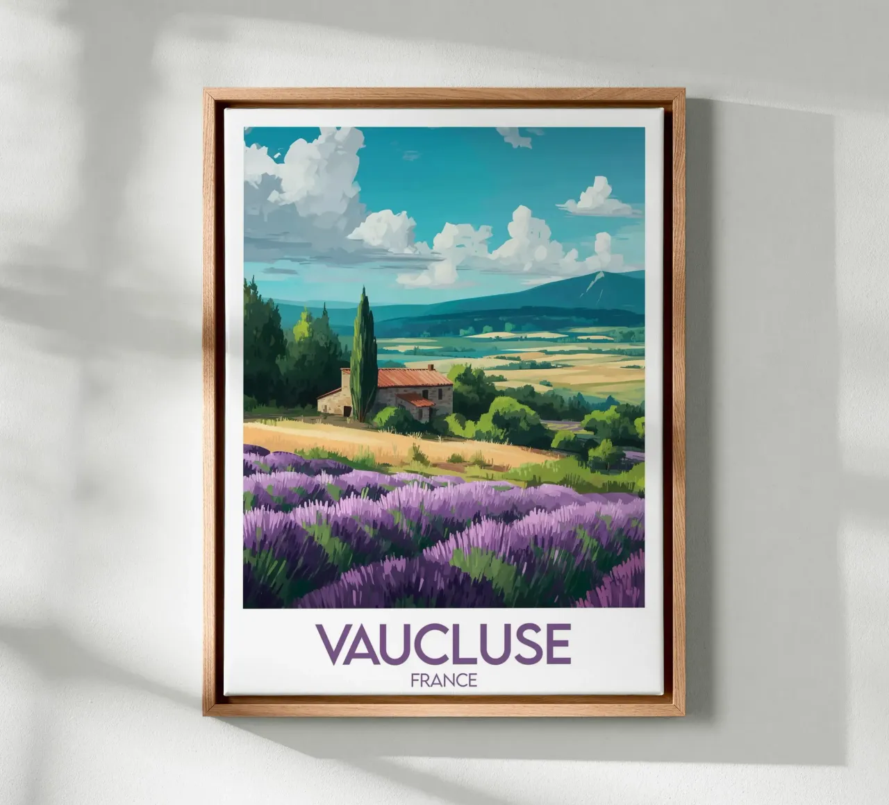 Poster Vaucluse tela da Frame the World