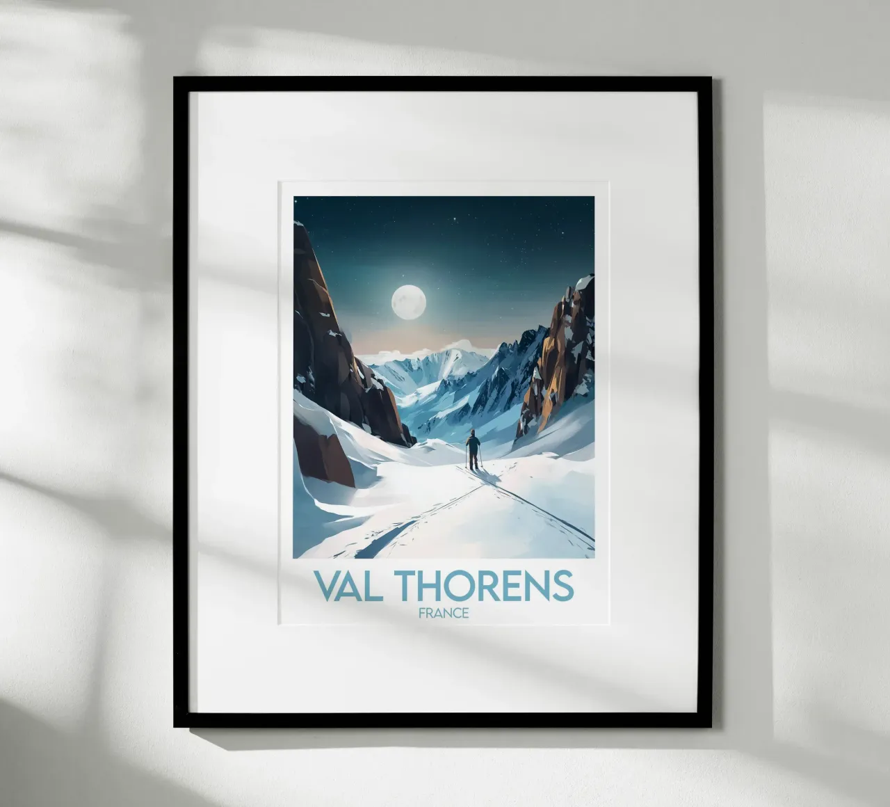 Affiche Val Thorens poster da Frame the World
