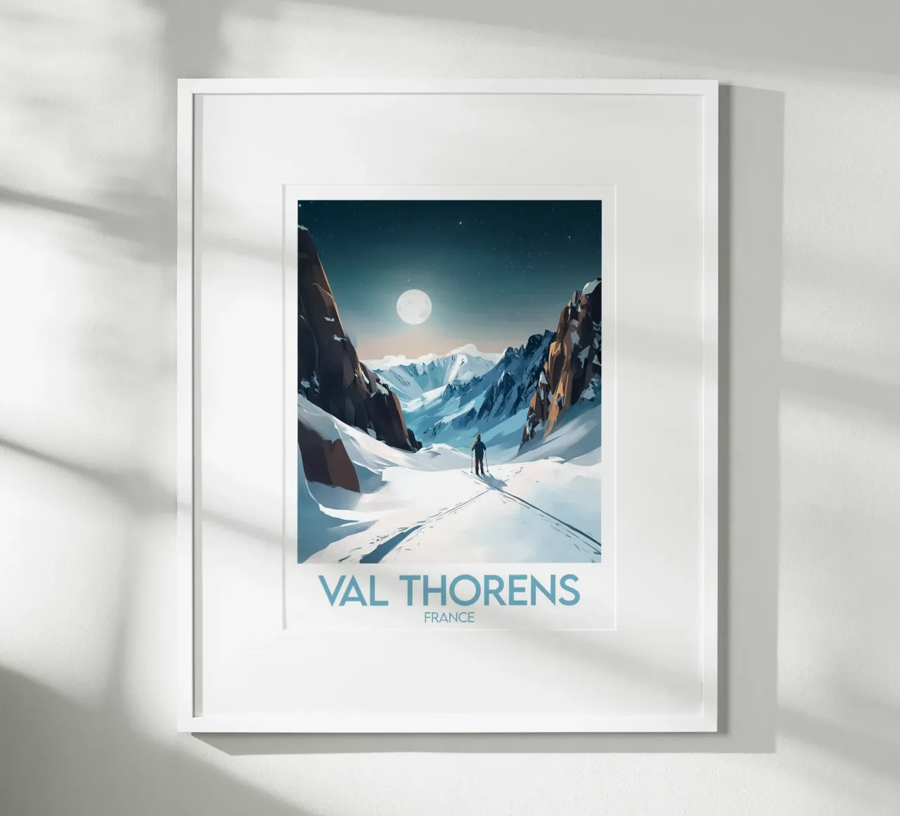 Affiche Val Thorens poster da Frame the World