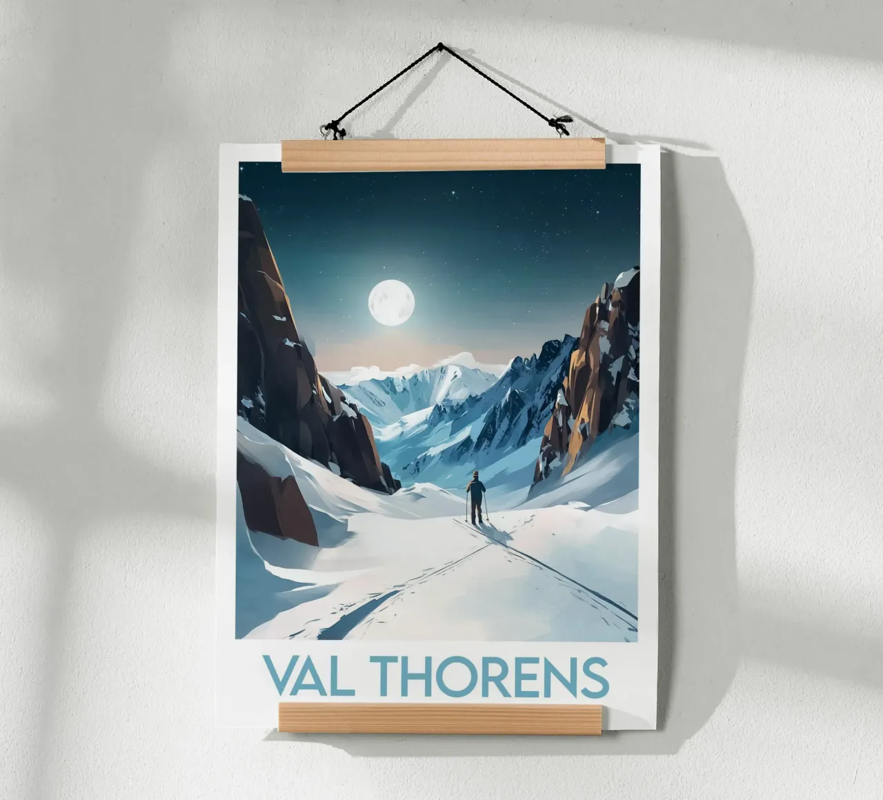 Affiche Val Thorens poster da Frame the World