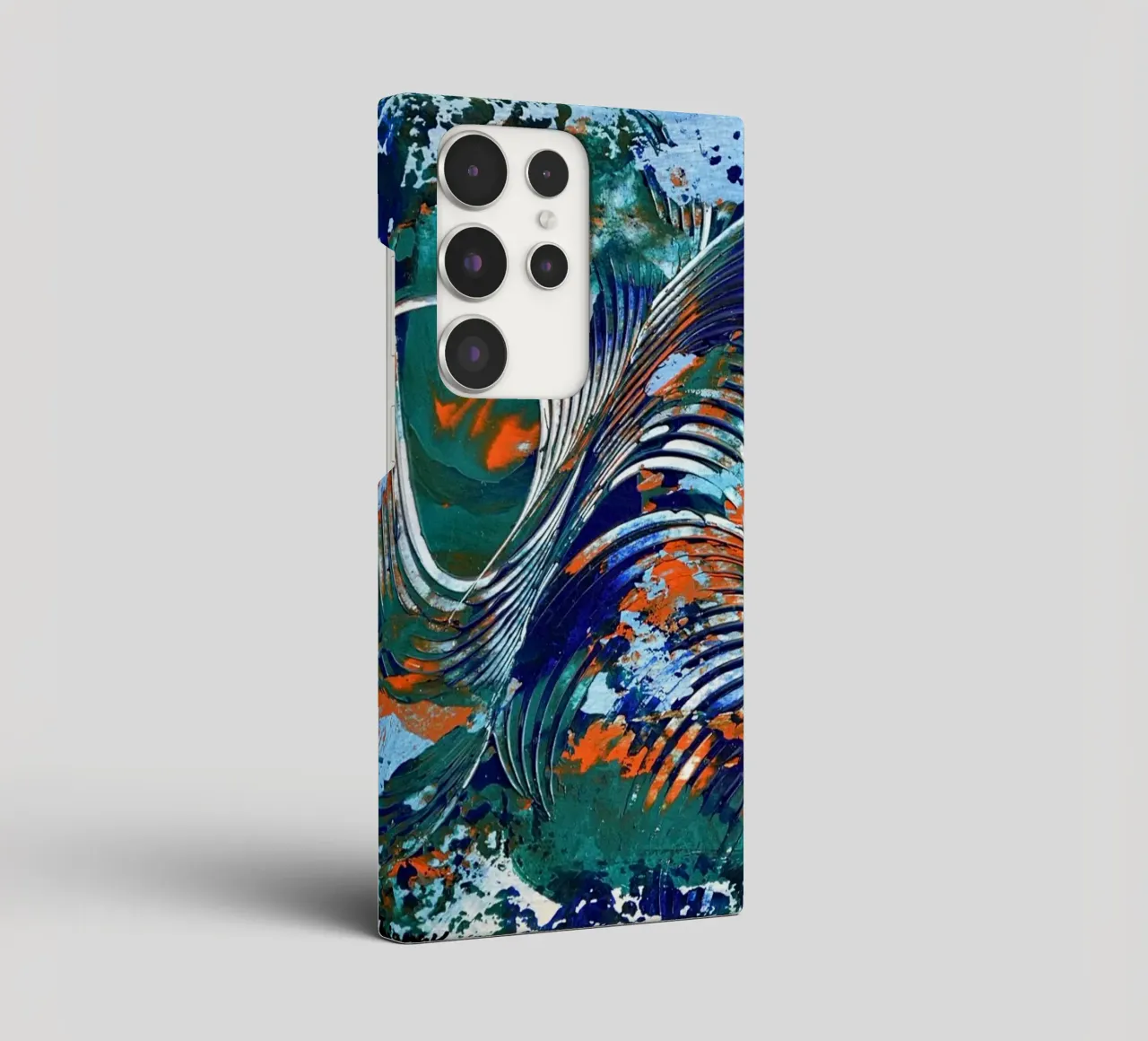 MESSAGE FROM THE HEART 5 cover samsung da Thierry Vobmann Abstract painting