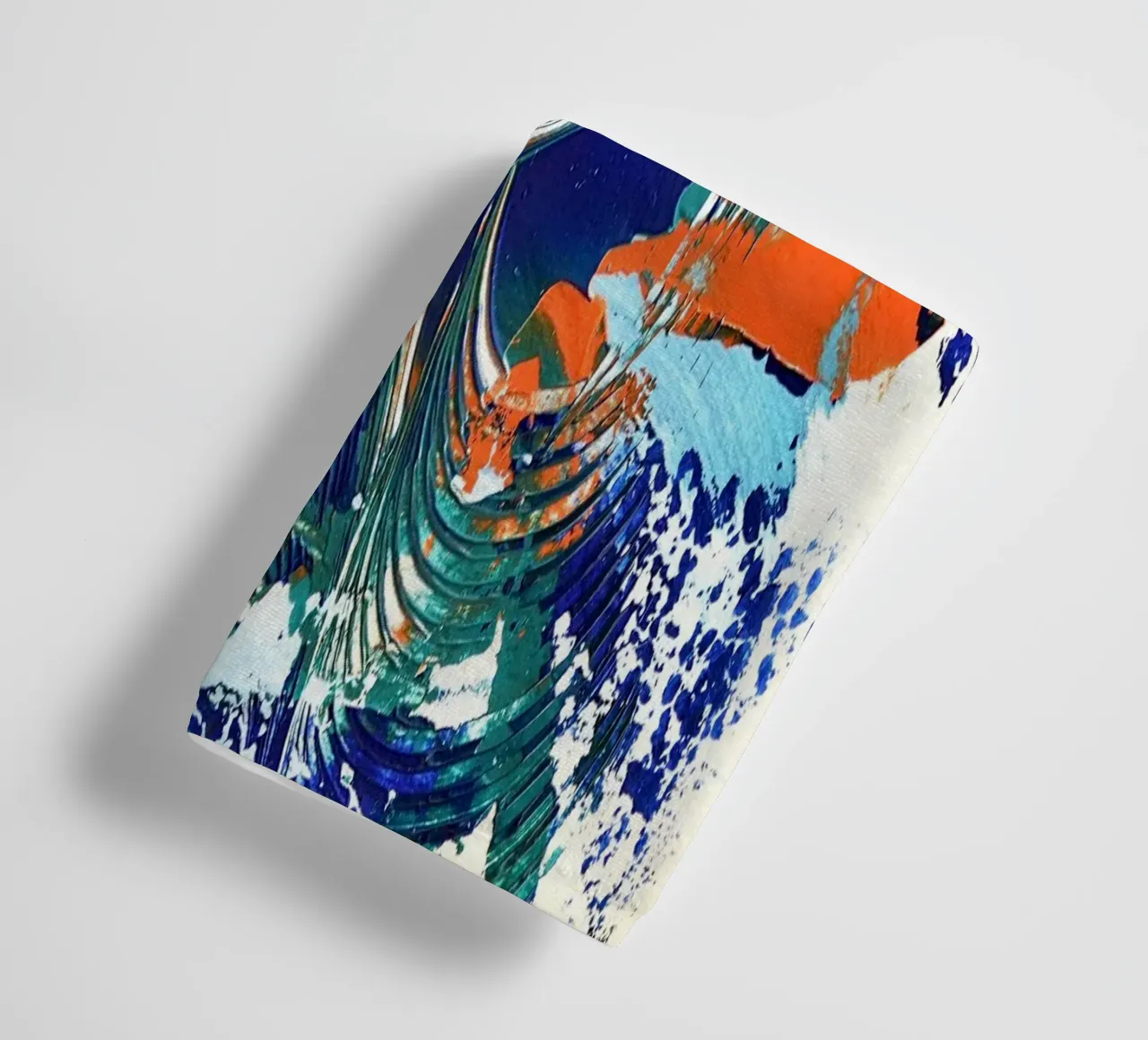 MESSAGE FROM THE HEART 5 asciugamano da bagno da Thierry Vobmann Abstract painting