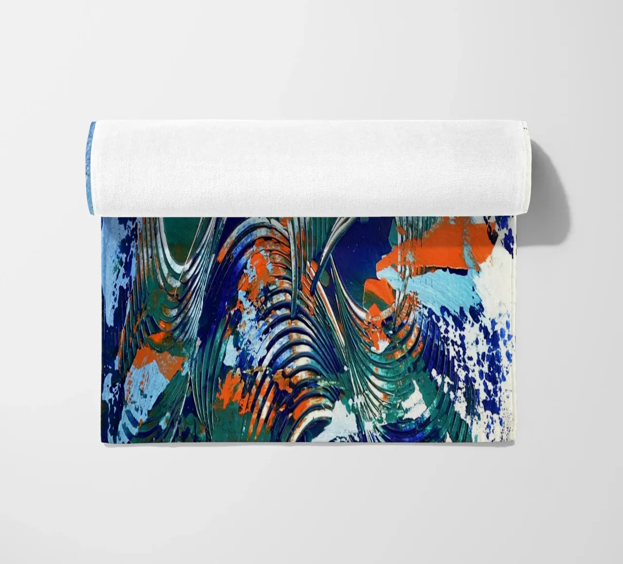 MESSAGE FROM THE HEART 5 telo mare da Thierry Vobmann Abstract painting