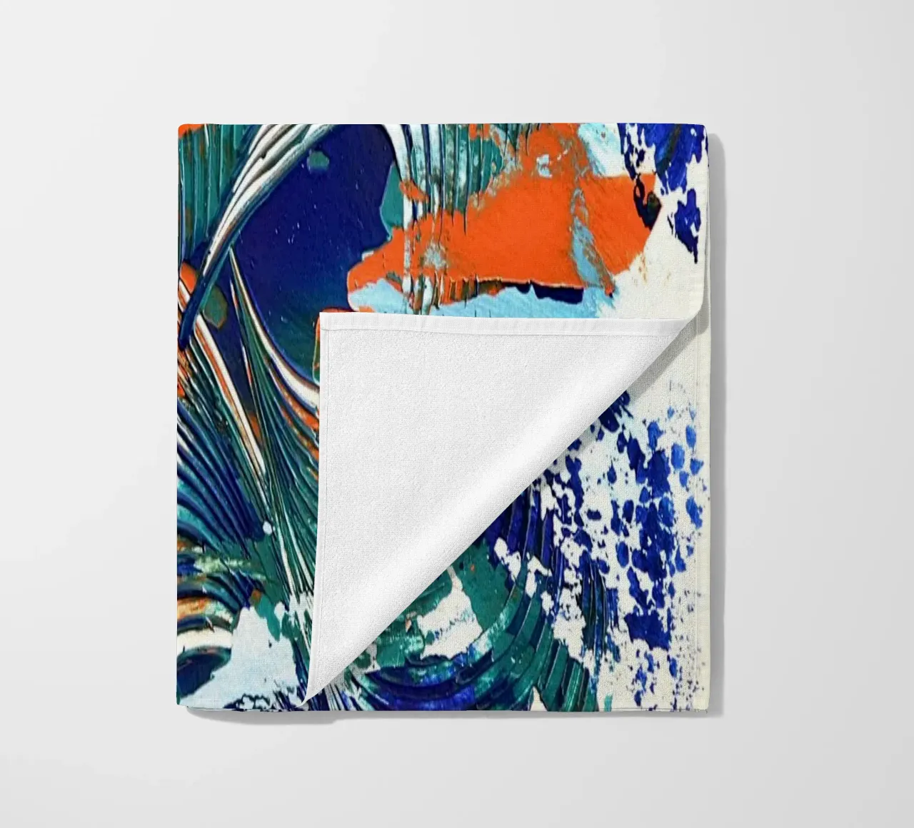 MESSAGE FROM THE HEART 5 telo mare da Thierry Vobmann Abstract painting