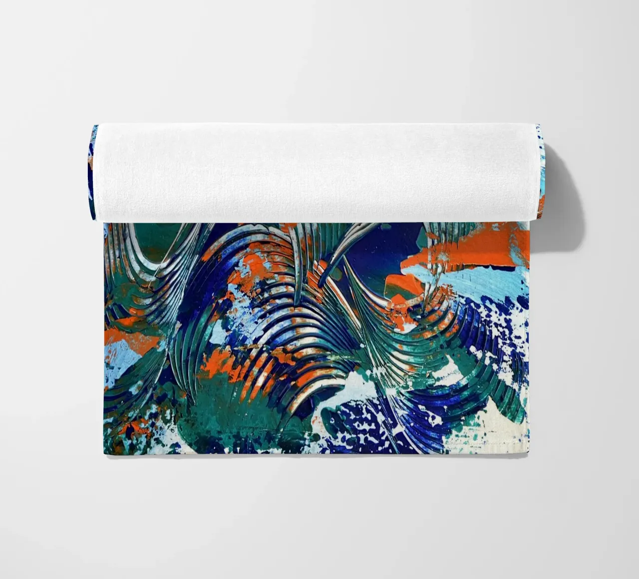 MESSAGE FROM THE HEART 5 telo mare da Thierry Vobmann Abstract painting