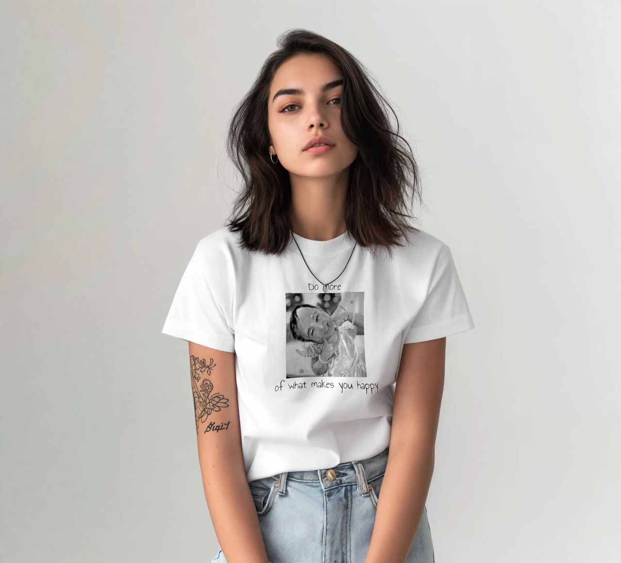 Do more of what makes you happy t-shirt da Happy 😃 Art 🎨 by Christine Schnoell