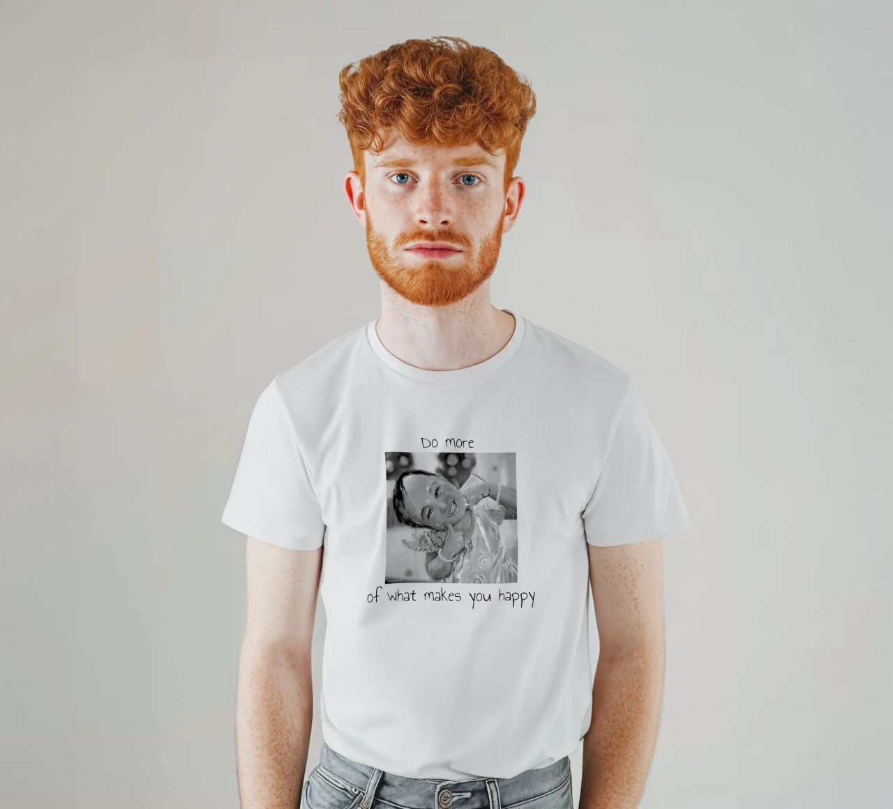 Do more of what makes you happy t-shirt da Happy 😃 Art 🎨 by Christine Schnoell