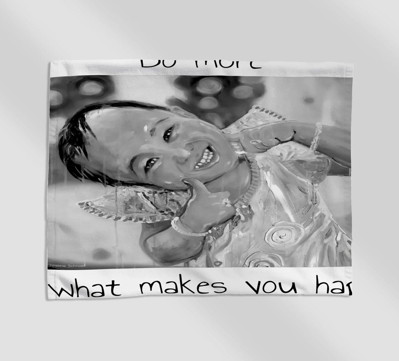 Do more of what makes you happy telo mare da Happy 😃 Art 🎨 by Christine Schnoell