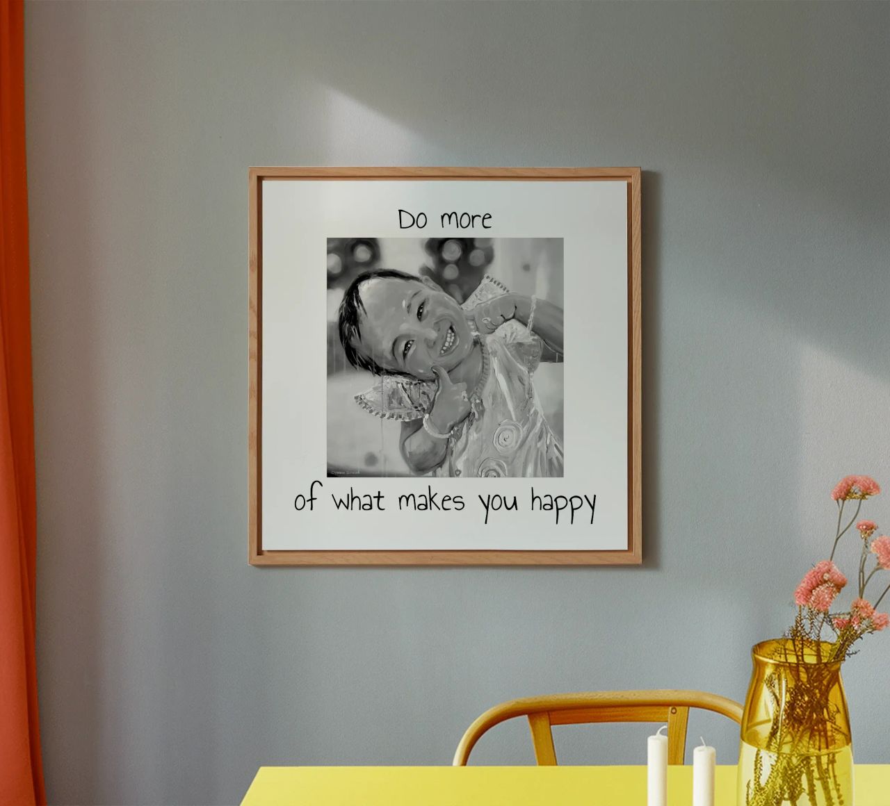 Do more of what makes you happy alluminio dibond da Happy 😃 Art 🎨 by Christine Schnoell